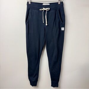 Aritzia Reigning Champ Navy Joggers XS | Minor Hem Wear